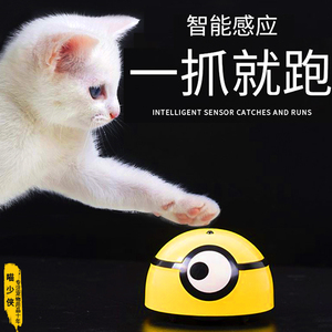 猫玩具磨爪耐咬幼猫自嗨解闷神器电动猫咪用品自动逗猫仿真小老鼠