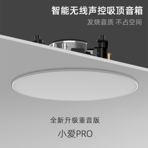定制重音版小爱pro智能声控吸顶音响蓝牙音箱语音点歌智能家居