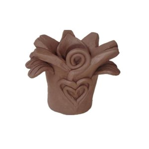 天然免烧陶泥红胶泥粘土学生儿童diy手工陶艺陶土雕塑泥密封酒缸