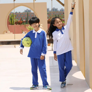 广东学校校服雅兰特深圳校服教育局品牌夏季小学男女生运动服套装