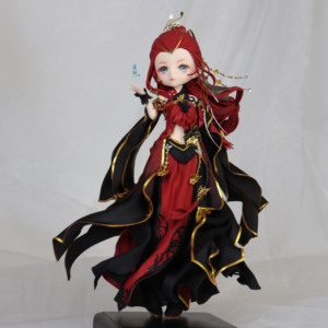 【溪桥手作】剑网三 六红情阅 成女q版 超轻粘土 手办 定做周边