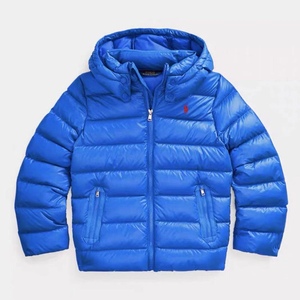 现货 美国海淘polo ralph lauren 拉夫男童 短款天蓝色羽绒服外套