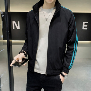yishion/以纯官方网店铺春秋季新款外套男士韩版工装休闲连帽夹克