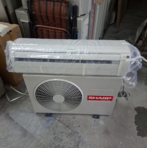 二手 夏普1.5匹空调 老款机 精品机 保养特好 脚垫都在