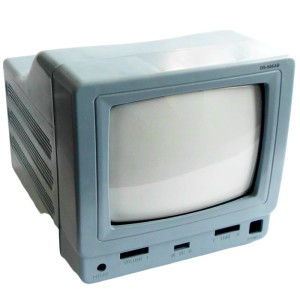 黑白小电视5寸外壳含显像管复古道具摆件怀旧收藏老物件陈列展览