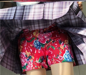 看你马狗头安全裤神烦狗表情包恶搞个性打底睡裤夏防走光东北大花