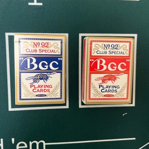 百家乐专用牌蓝心扑克Bcc蜜蜂扑克娱乐场所专业牌支持定制logo
