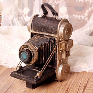 复古风 创意礼品 家居装饰品做旧树脂工艺品老式照相机