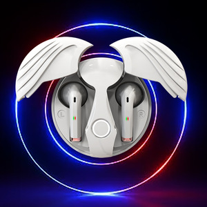 炫酷TWS蓝牙耳机earpods天使之翼真无线运动黑科技游戏电竞跨境