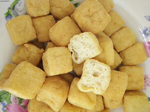 【祖名豆食】扬州祖名小油豆腐油泡泡油果500g非转基因大豆特产