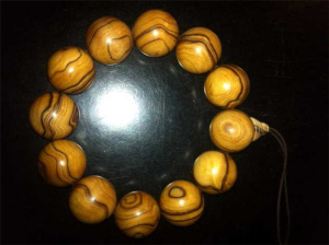 云南鬼柳树佛珠 手串20mm冷门系列 名贵硬木 尖叶木樨榄 云南根雕