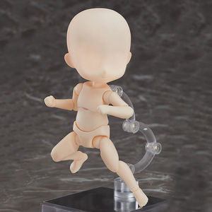 国产q版粘土人手办 gsc关节可动doll娃娃素体模型 可改装换头模玩