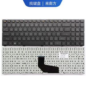 神舟K580S K660D K610D 小麦2 K610C K650D UN45 7G-5H笔记本键盘