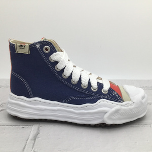 三原康裕mmy 开口笑余文乐同款mihara溶解拼色高帮帆布鞋