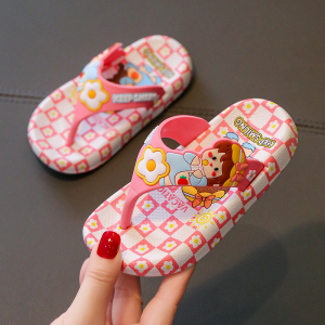 儿童人字拖夏季女童小女孩外穿防滑可爱夹脚沙滩鞋宝宝拖鞋凉拖