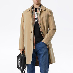 burberry巴宝莉 23早秋新款男款 连帽风衣大衣0人付款14500
