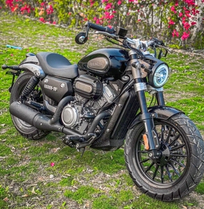 二手国四奔达400巡航复古电喷水冷金吉拉300太子旅行越野摩托整车