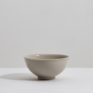 迠chè|粘土白釉陶瓷家用吃饭碗-器皿陶艺手作者孙逊 景德镇陶瓷