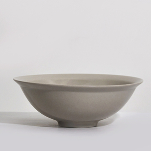 折边斗笠碗 23cm|景德镇手作陶艺孙逊[迠]·日用器皿