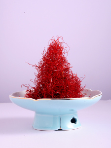 极细辣椒丝日本西餐辣椒丝奇厨唐辛子创意菜盘饰干红超细椒丝50克