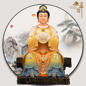 眼光娘娘神像树脂汉白玉眼光明目元君眼光圣母泰山眼光奶奶摆件