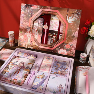 三年二班古风文具古风仙女套装全套便宜高颜值中国风豪华版礼盒生
