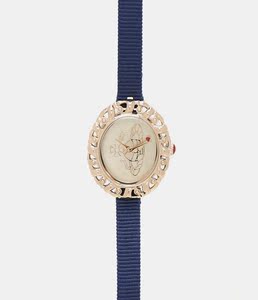 vivienne westwood西太后女士复古浮雕土星石英腕表手表vv005cmbl