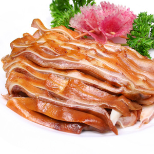 波尼亚酱猪耳卤肉凉菜200g*4五香卤味猪耳朵山东特产即食卤菜零食