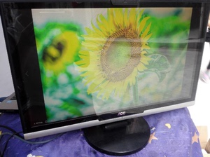 aoc 22寸液晶显示器215lm00040电脑监控机床线切割工厂工业显示屏