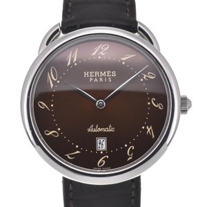 日本直邮二手中古正品hermes爱马仕arceau自动机械男表ar4.810