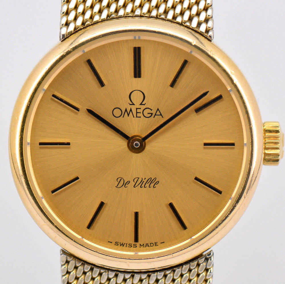 欧米茄deville我有一块omega手表表盘下面是quartz