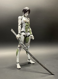 1/12 红樱 6寸兵人金属武器 3Atoys shf figma Mezco 机娘 万代