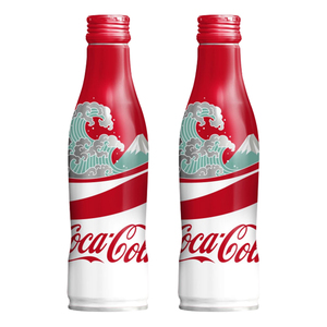 日本进口Coca－Cola富士山城市地域旅游限定收藏版可口可乐铝瓶装