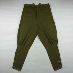 加厚毛呢休闲裤骑士裤马裤秋冬季羊毛裤瘦腿裤情侣款军装裤9分裤