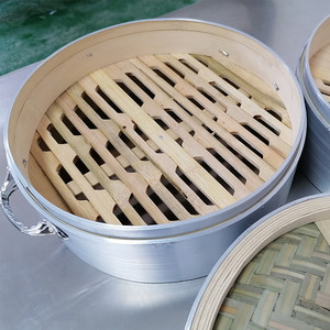 包铝合金蒸笼四星望月米粉鱼粉龙床家用商用加深加高包子蒸笼