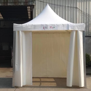 欧式尖顶帐篷户外 活动吊顶篷房 婚礼派对展销四角遮阳棚