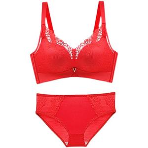 京东购物商城唯品会特卖官网古今文胸套装无钢圈小胸聚拢性感蕾丝