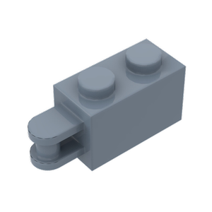 buildmoc 34816 1x2单侧铰链砖兼容乐高小颗粒拼插积木零件补件