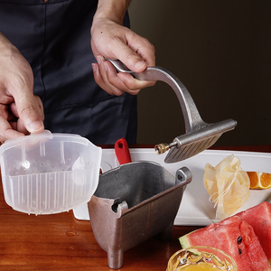 手动榨汁机柠檬夹橘子榨汁机西瓜压榨小型水果压榨机压果器不锈钢