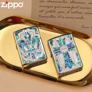 zippo打火机克罗心 原装日版贝壳十字架长矛官方正品收藏级限量版