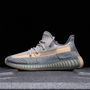 椰子鞋350卡其蓝莆田v2满天星男鞋夏季网面透气运动鞋女情侣潮鞋