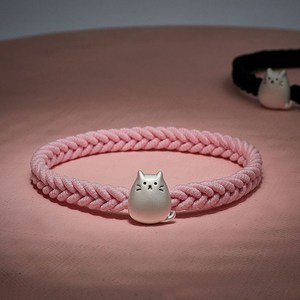 手工小皮筋百搭情侣手链男一对原创设计闺蜜款简约编织手绳男女纯