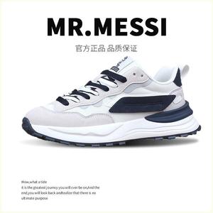 MR.MESSI帕特梅西男鞋全球限量版轻奢休闲透气厚底轻便男跑步运动