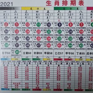 2020香港十二生肖码表图片