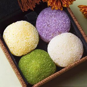 洋风椰蓉大福 糯米糍 日式雪媚娘芒果 抹茶甜品下午茶点心20个装