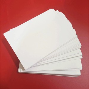 350g双面白卡纸单铜白卡纸批发250g-400g 名片纸服装吊牌纸包装用