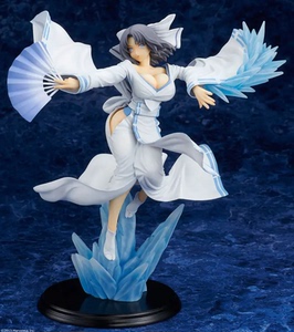 现货日版q-six 闪乱神乐 忍者对决 少女们的证明 雪泉 手办