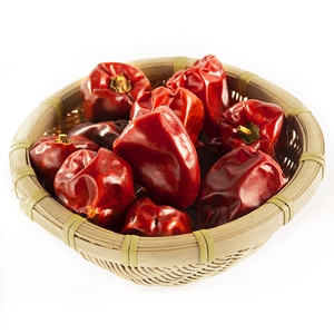 正宗贵州遵义灯笼椒500g干辣椒江湖菜大排档烤鱼烧烤特香微辣圆椒