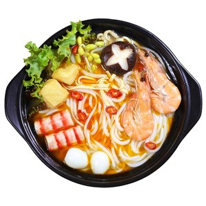 【_过桥米线370gx5袋装】云南正宗米粉方便面泡速食麻辣烫.