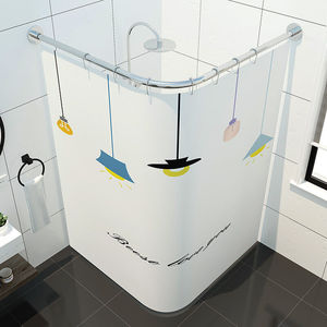 浴帘杆弧形半圆形卫生间